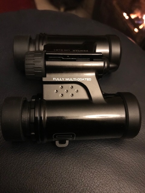 Black Pentax 9x21 UD Compact Binoculars 